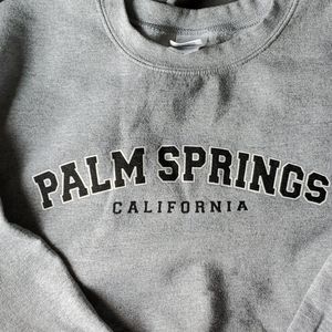 Palm Springs crewneck sweatshirt